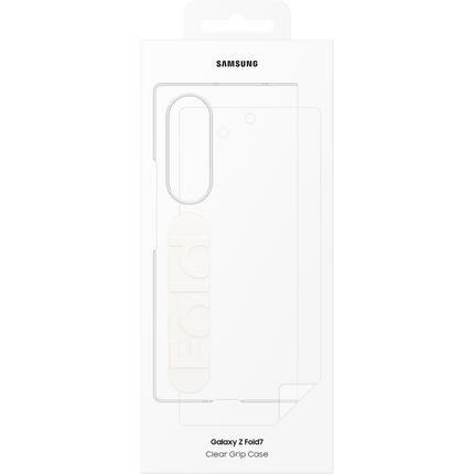 Samsung Galaxy Z Fold7 - Clear Grip Cover - Clear - EF-QF966CTEGWW