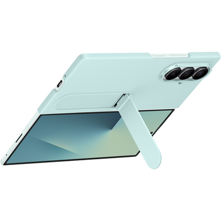 Samsung Galaxy Z Fold7 - Standing Cover with Strap - Light Cyan - EF-MF966CMEGWW