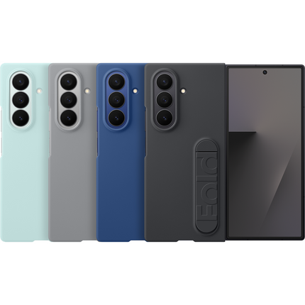 Samsung Galaxy Z Fold7 - Standing Cover with Strap - Light Cyan - EF-MF966CMEGWW