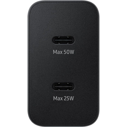 Samsung 50W USB-C Power Adapter Duo - Black - EP-T5020XBEGEU