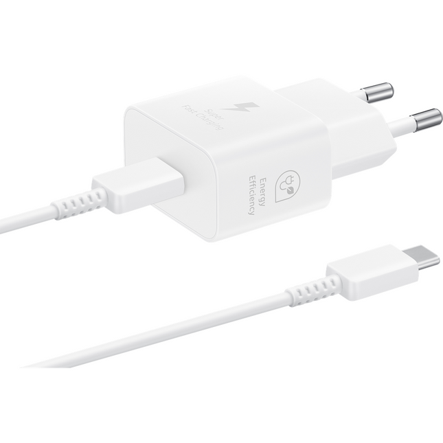 Samsung 25W USB-C Adapter - White - EP-T2510XWEGEU