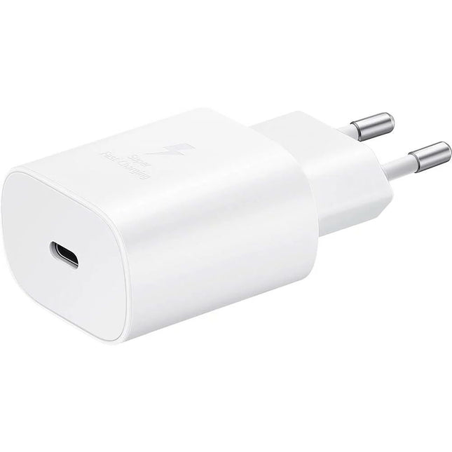 Samsung 25W USB-C Adapter - White - GP-PTU021SOAWQ/GP-TOU021RFBWW - TA800 - (bulk packed)