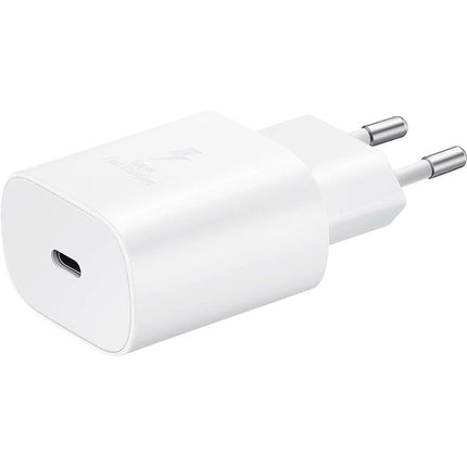 Samsung 25W USB-C Adapter - White - GP-PTU021SOAWQ - TA800 - (bulk packed)