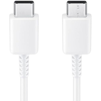 Originele Samsung USB-C naar USB-C oplaadkabel EP-DN975BWEGWW, 1 meter, wit
