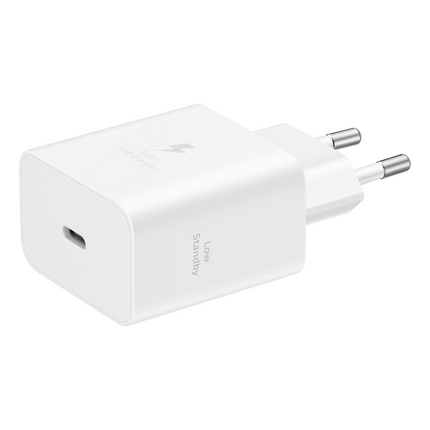 Samsung 45W USB-C Power Adapter - White - GP-PTU022HEFWQ - TA845 - (bulk packed)