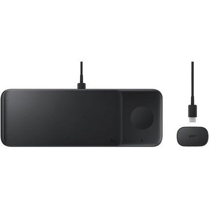 Samsung Wireless Charger Trio Pad - Black - EP-P6300TBEGEU