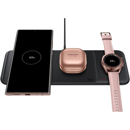 Samsung Wireless Charger Trio Pad - Black - EP-P6300TBEGEU
