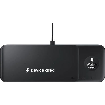 Samsung Wireless Charger Trio Pad - Black - EP-P6300TBEGEU