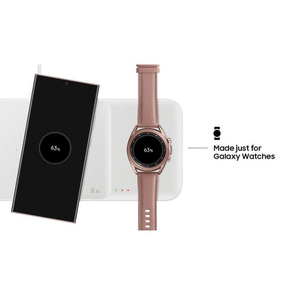 Samsung Wireless Charger Trio Pad - Black - EP-P6300TBEGEU