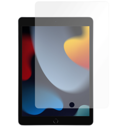 iPad 2021 (9th Gen)/2020 (8th Gen)/iPad 2019 (7th Gen) - Screenprotector Tempered Glas - Clear