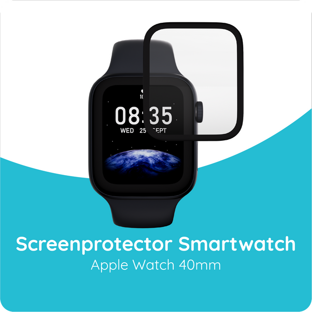 Apple Watch 40mm - 2 pack - Screenprotector Tempered Glass