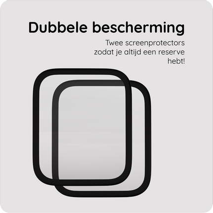 Apple Watch 40mm - 2 pack - Screenprotector Tempered Glass
