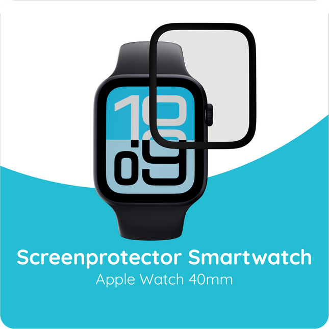 Apple Watch 44mm - 2 pack - Screenprotector Tempered Glass