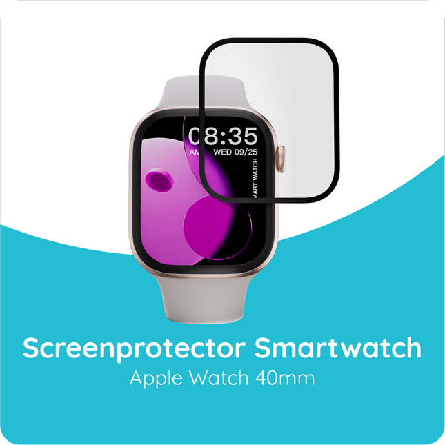 Apple Watch 46mm - 2 pack - Screenprotector Tempered Glass