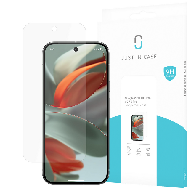 Google Pixel 10 / 10 Pro / 9 / 9 Pro - Screenprotector Tempered Glass