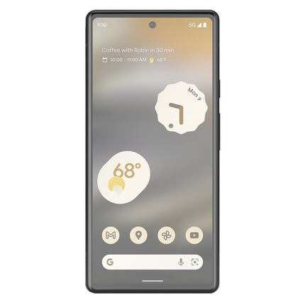 Google Pixel 6a - Screenprotector Tempered Glas - Clear