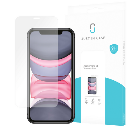 iPhone 11 - Screenprotector Tempered Glass