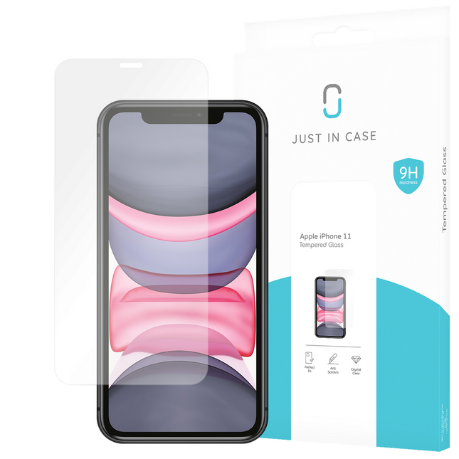 iPhone 11 - Screenprotector Tempered Glass