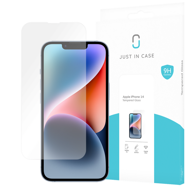 iPhone 14 - Screenprotector Tempered Glass