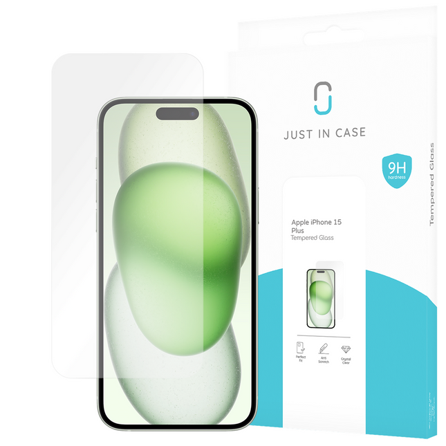 iPhone 15 Plus - Screenprotector Tempered Glass