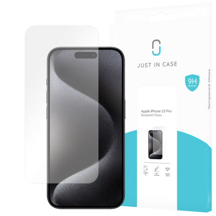 iPhone 15 Pro - Screenprotector Tempered Glass