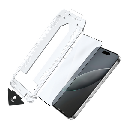 iPhone Air - Tempered Glass Screenprotector with Applicator - 1 Pack