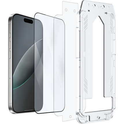 iPhone 18 Pro - Tempered Glass Screenprotector with Applicator - 1 Pack