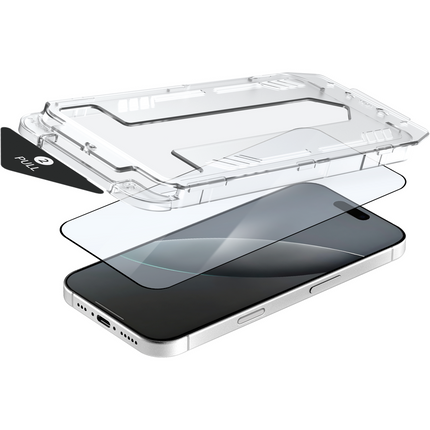 iPhone 18 Pro - Tempered Glass Screenprotector with Applicator - 1 Pack