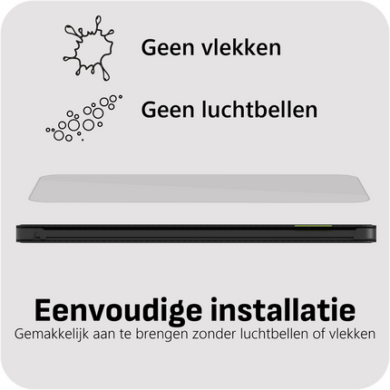Lenovo Idea Tab Plus - Screenprotector Tempered Glass