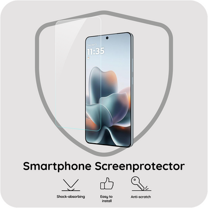 Motorola Edge 70 Max - Screenprotector Tempered Glass