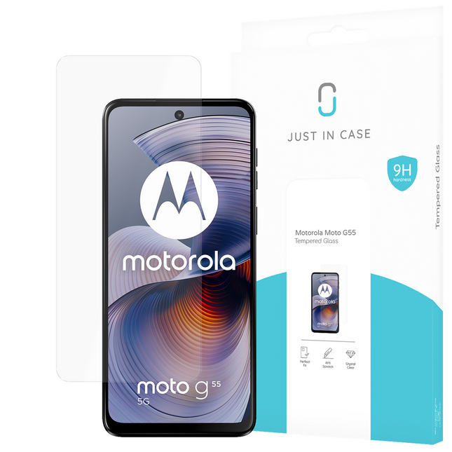 Motorola Moto G55 - Screenprotector Tempered Glass