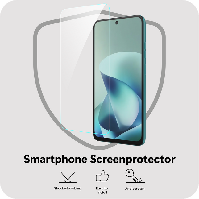 Motorola Moto G57 / G57 Power / G67 Power - Screenprotector Tempered Glass