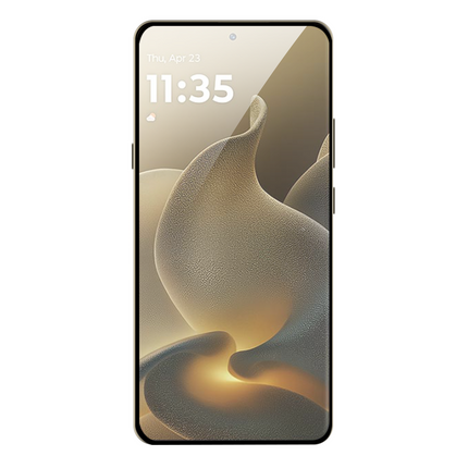 Motorola Signature - Full Cover Screenprotector Tempered Glass - Black