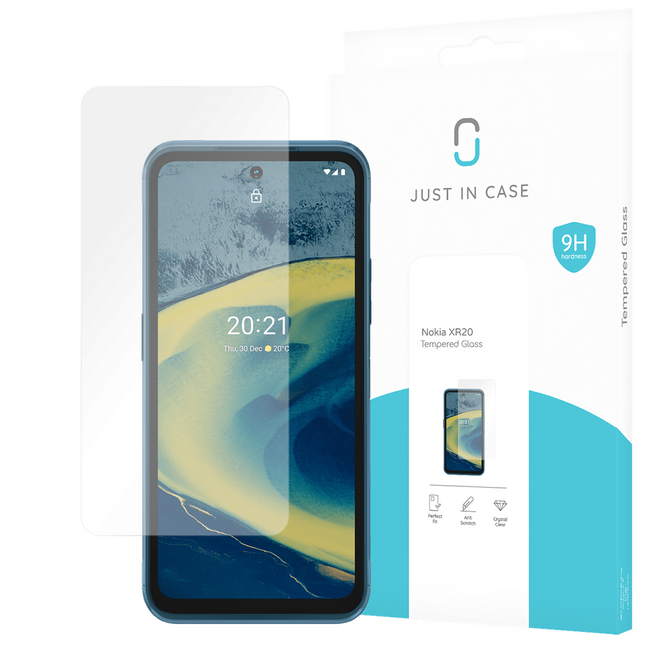 Nokia XR20 - Screenprotector Tempered Glass