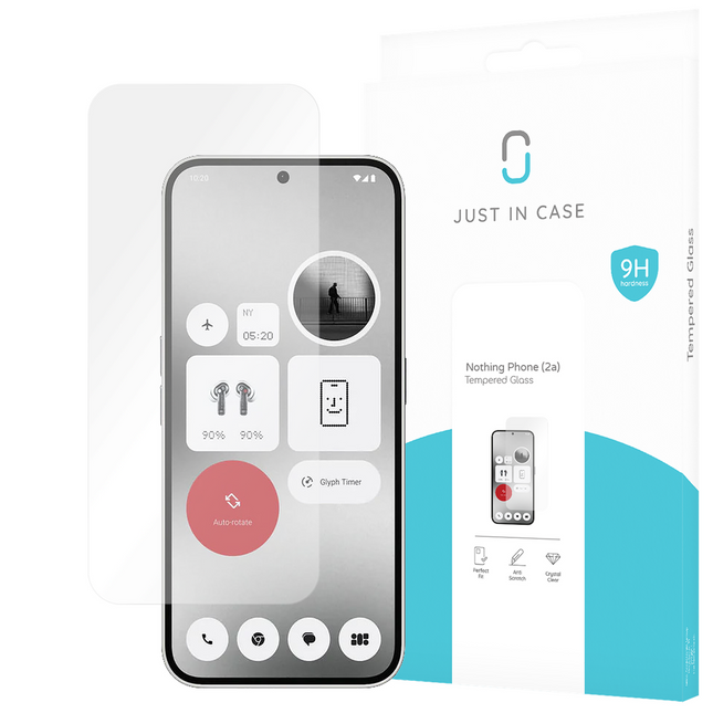 Nothing Phone (2a) / (2a) Plus - Screenprotector Tempered Glass