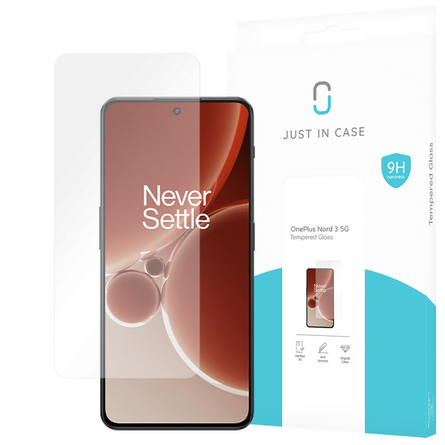 OnePlus Nord 3 5G - Screenprotector Tempered Glass