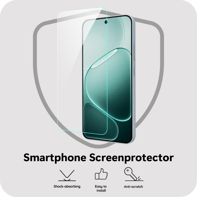 Oppo A6 Pro - Screenprotector Tempered Glass