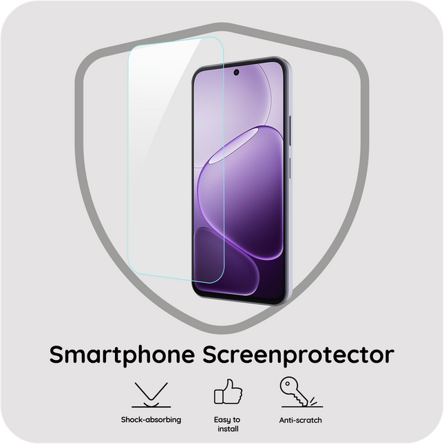 Oppo A6x (4G/5G) - Screenprotector Tempered Glass