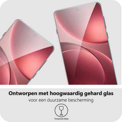 Oppo Find X9 Pro - Screenprotector Tempered Glass