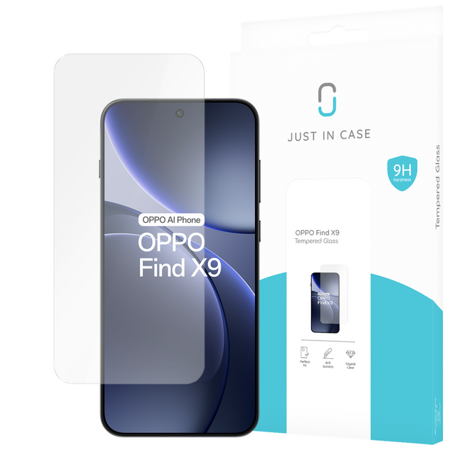 Oppo Find X9 / X9s - Screenprotector Tempered Glass