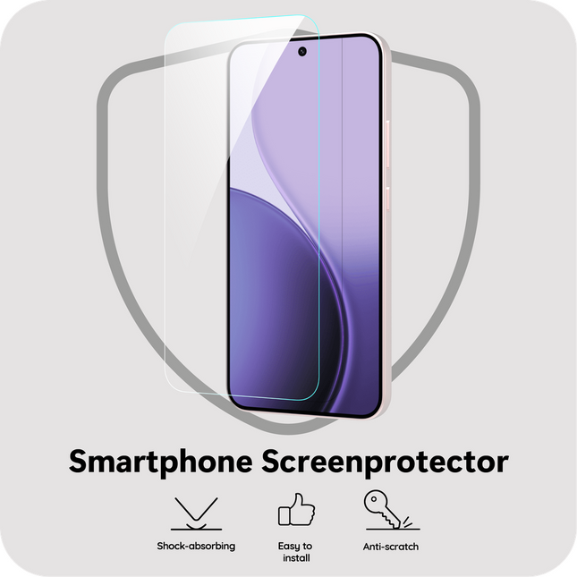 Oppo Reno14 F / Reno14 FS - Screenprotector Tempered Glass