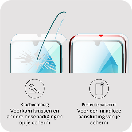 Samsung Galaxy A18 / A17 / A16 - Screenprotector Tempered Glass