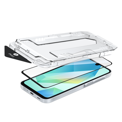 Samsung Galaxy A18 / A17 / A16 - Tempered Glass Screenprotector with Applicator - 2 Pack