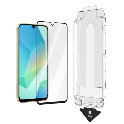 Samsung Galaxy A18 / A17 / A16 - Tempered Glass Screenprotector with Applicator - 2 Pack