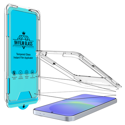 Samsung Galaxy A37 - Tempered Glass Screenprotector with Applicator - 1 Pack