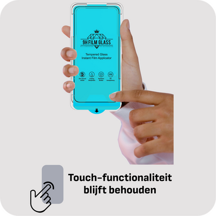 Samsung Galaxy A37 - Tempered Glass Screenprotector with Applicator - 2 Pack