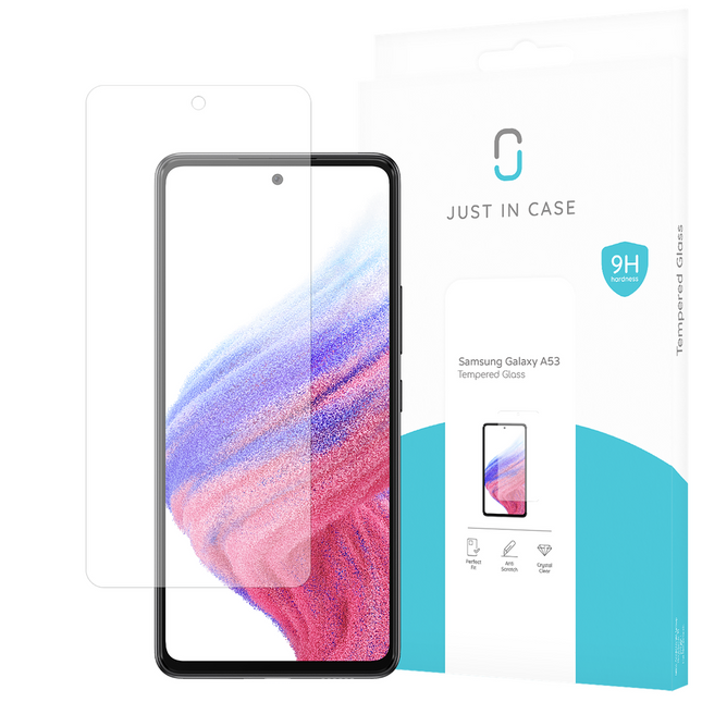 Samsung Galaxy A53 - Screenprotector Tempered Glass