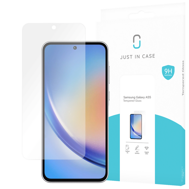 Samsung Galaxy A55 - Screenprotector Tempered Glass