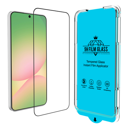 Samsung Galaxy A57 - Tempered Glass Screenprotector with Applicator - 2 Pack