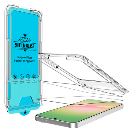Samsung Galaxy A57 - Tempered Glass Screenprotector with Applicator - 2 Pack